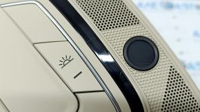 Front headlight assembly for Audi Q5 80A 21-25 without panoramic view, beige with SOS button, scratches