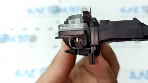 Outer front right door handle Audi Q5 80A 18-25 keyless, with backlight, 3 parts, without cover