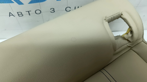 Rear seat cushion upholstery, 2nd row, left, Audi Q5 80A 21-24, beige leather, Standard, for cleaning