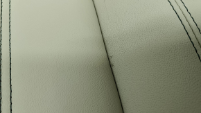 Rear seat cushion upholstery, 2nd row, left, Audi Q5 80A 21-24, beige leather, Standard, for cleaning