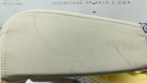 Rear seat cushion upholstery, 2nd row, right, Audi Q5 80A 21-24, beige leather, Standard, for cleaning
