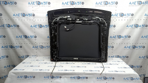 Panoramic view of the front Mercedes GLC 16-22, black curtain, INTEVA