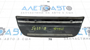 Outer rear left door sill trim Audi Q3 8U 15-18 black, scratches