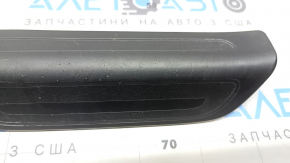 Outer rear left door sill trim Audi Q3 8U 15-18 black, scratches
