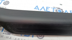 Outer front left threshold trim Audi Q3 8U 15-18 black, scratches, broken guide