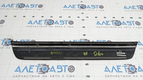 Outer front right threshold trim Audi Q3 8U 15-18 black, scratches, broken guides