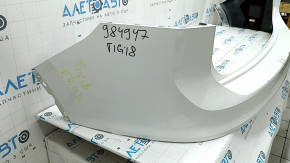 Rear bumper bare upper part VW Tiguan 18-24 white LC9A, scratches
