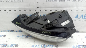 Front left headlight assembly Audi Q3 8U 16-18 xenon, polished, scratches, yellowing DRL