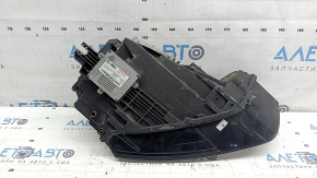 Front left headlight assembly Audi Q3 8U 16-18 xenon, polished, scratches, yellowing DRL