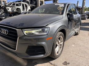 Front left headlight assembly Audi Q3 8U 16-18 xenon, polished, scratches, yellowing DRL
