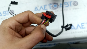 Right side mirror assembly Audi Q3 8U 15-18 6+2 pins, turn signal, heated, auto-folding, BSM, graphite, worn