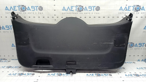 Lower tailgate trim for Hyundai Tucson 22-26, black, with handle, scratches, worn