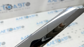 Rear bumper molding central VW Tiguan 18-24 chrome, worn