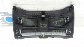 Rear upper center console trim for Nissan Ariya 23-26, black, scuffed