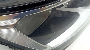 Front right headlight VW Tiguan 18-21 halogen, LED DRL, sand