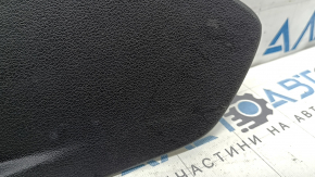 Left trunk door trim plug for Audi Q3 8U 15-18, black, scratches