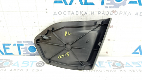 Left trunk door trim plug for Audi Q3 8U 15-18, black, scratches