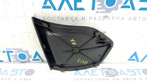 Right trunk door trim plug for Audi Q3 8U 15-18, black, scratches