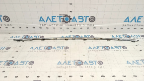Rear bumper molding central Audi A6 C7 16-18 rest chrome