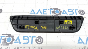 Outer rear right door sill trim Hyundai Tucson 22-26 black, worn