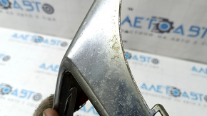 Right muffler frame VW Tiguan 18-21 chrome, cloudy, scratches, swollen chrome