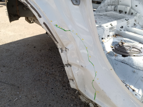 Quarter wing rear right Mercedes GLC 16-22 SUV on the body, white, creased sunset