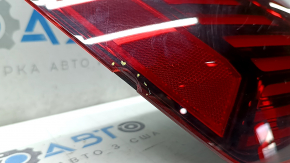 Left outer wing light Audi E-Tron 19-23 scratches, no fragment