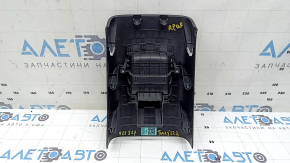 Rear center console trim Hyundai Tucson 22-26 black, type 2, scratches