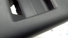 Rear center console trim Hyundai Tucson 22-26 black, type 2, scratches