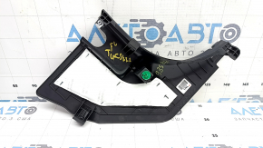 Lower left front pillar trim Hyundai Tucson 22-24 black, scratches