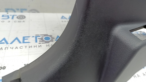 Lower left center pillar trim Hyundai Tucson 22-24 black, scratches