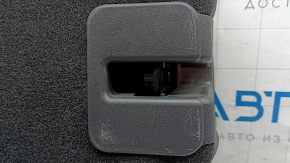 Right rear seat backrest Nissan Ariya 23-26, black leatherette, heated, scratches