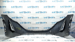 Bare front bumper Nissan Ariya 23-26 green DAP, crack, non-factory holes