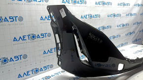 Bare front bumper Nissan Ariya 23-26 green DAP, crack, non-factory holes