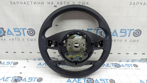 Naked steering wheel Hyundai Tucson 22-24 1.6T HEV, black rubber with pads, scratches