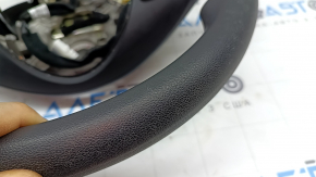 Naked steering wheel Hyundai Tucson 22-24 1.6T HEV, black rubber with pads, scratches