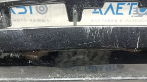Front bumper lip for Nissan Ariya 23-26 for parking sensors, gloss black, scratches, cracks, bent mount, dented