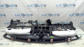 Front dashboard with AIRBAG Hyundai Tucson 22-26 black for 4.2" instrument panel, scratches