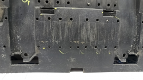 Front bumper central protection Audi Q3 8U 16-18 missing fragment, worn, broken