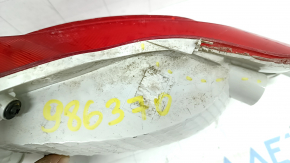 Left rear bumper light Hyundai Tucson 22-24 scratches on glass, missing fragments of housing and glass