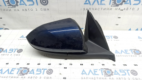 Right side mirror assembly Hyundai Tucson 22-24 7 pins, heated, BSM, blue + structure