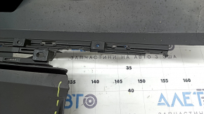 Rear bare bumper, lower part, Hyundai Tucson 22-24, without parking sensors, structure, Korea, dented, crack, scratches, missing fragments