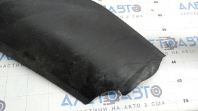 Rear bare bumper, lower part, Hyundai Tucson 22-24, without parking sensors, structure, Korea, dented, crack, scratches, missing fragments