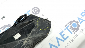 Rear bumper center trim Hyundai Tucson 22-24 structure, broken fastening, cracked, deformed