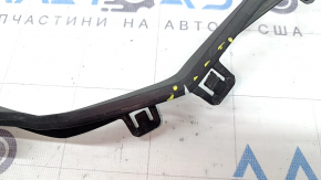 Rear bumper center trim Hyundai Tucson 22-24 structure, broken fastening, cracked, deformed