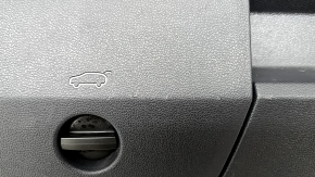 Lower trim of the trunk door of VW Tiguan 18-24 for electric door, black, with lamp, scratches, worn