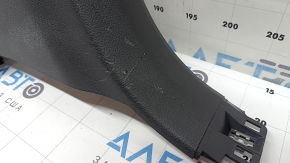 Lower left center pillar trim Mercedes W167 GLE 350 450 20-26 dark gray, scratches