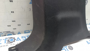Lower left center pillar trim Mercedes W167 GLE 350 450 20-26 dark gray, scratches