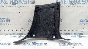 Lower left center pillar trim Mercedes W167 GLE 350 450 20-26 dark gray, scratches