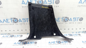 Lower right center pillar trim Mercedes W167 GLE 350 450 20-26 dark gray, scratches